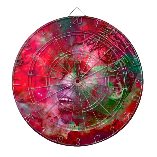 Goddess of Fire Dartboard (Front)