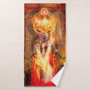 Goddess of Fire PELE Bath Towel