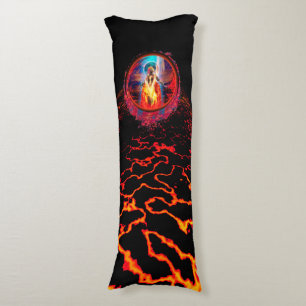 Goddess of Fire PELE Body Pillow