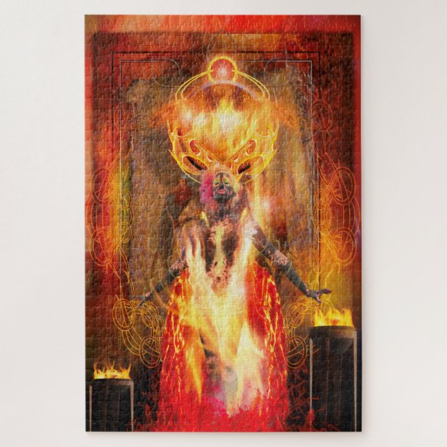 Goddess of Fire PELE Jigsaw Puzzle (Vertical)