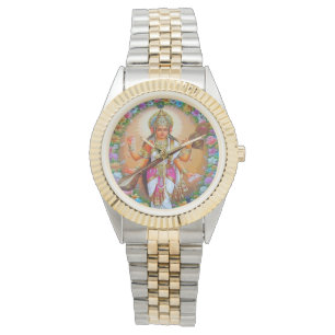 Goddess of Knowledge Saraswati Hindu Divinity Watch