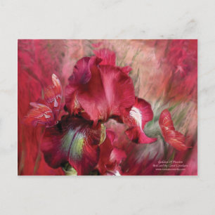 Goddess Of Passion Art Postcard