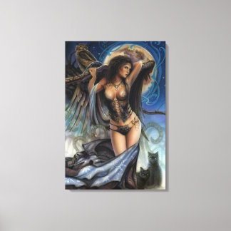 Goddess of Shadows Wrapped Canvas