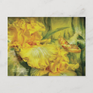 Goddess Of Summer Art Postcard
