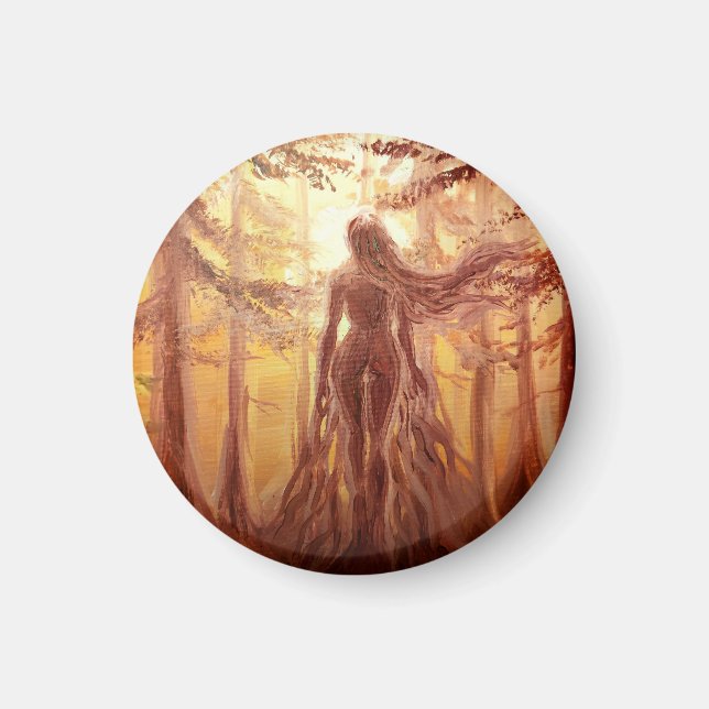 goddess of the forest magnet (Front)