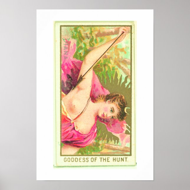 Goddess of the Hunt, Diana, Poster Print (Front)