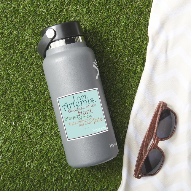 Goddess of the Hunt sticker (HydroFlask Insitu)