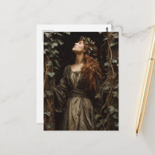 Goddess of the Ivy Forest Postcard