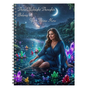 Goddess of the Magical Crystal Lake Notebook