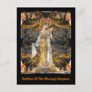 Goddess Of The Message Keepers Postcard