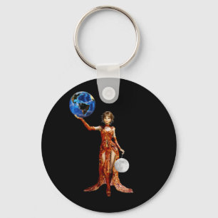 Goddess of Universe Keychain