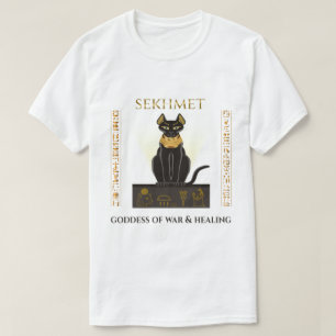 Goddess of War and Healing · Ancient Egypt Art T-Shirt