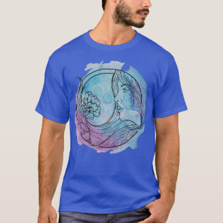 Goddess on Watercolor Love T-Shirt