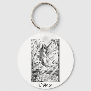 Goddess Ostara Keychain