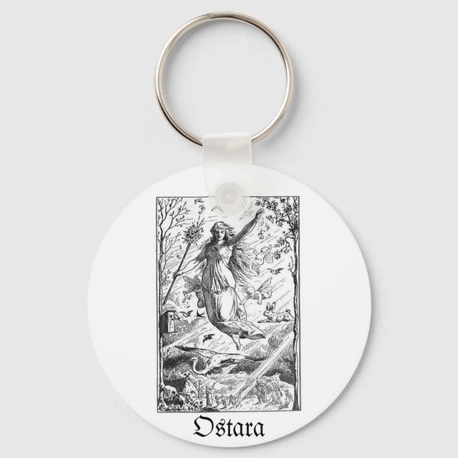 Goddess Ostara Keychain (Front)