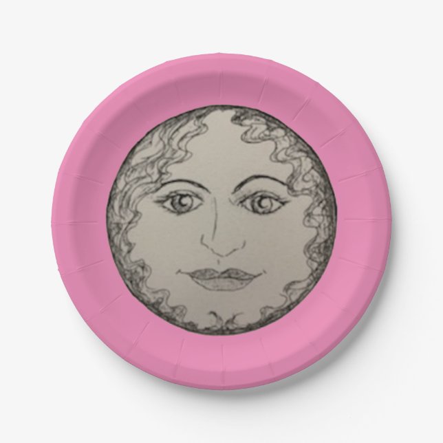 Goddess Paper Plate (Front)