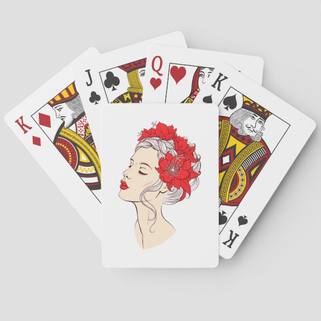 Goddess Playing Cards (Back)