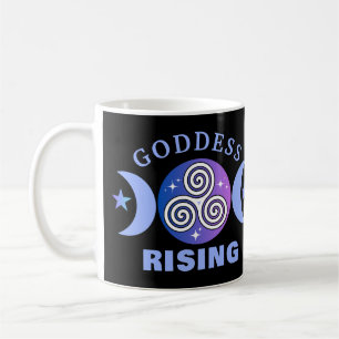Goddess Rising Mug – Purple & Blue Mystic
