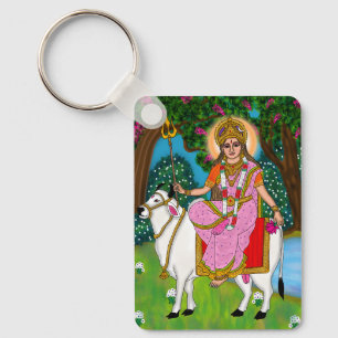 Goddess Shailputri Keychain