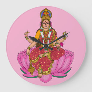 Goddess Siddhidatri Wall Clock