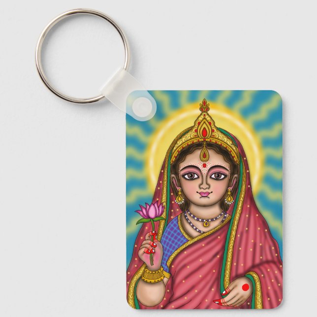 Goddess Sita Keychain (Front)