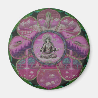 Goddess Tara Mandala Magnet