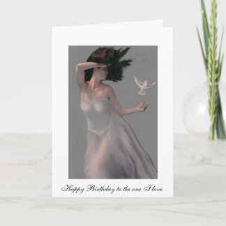 GODDESS "TEMPEST" DE LA CARTE D'ANNIVERSAIRE DU VE