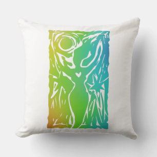 Goddess Throw Pillow