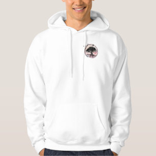 Goddess Tree In Every Direction on Pink Hoodie