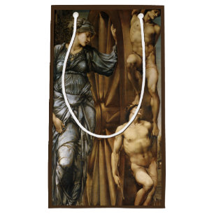 Goddess Turning the Wheel of Fortune (Burne-Jones) Small Gift Bag