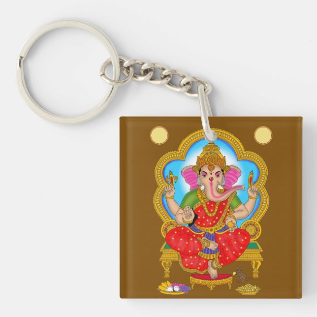 Goddess Vinayaki Keychain (Front)