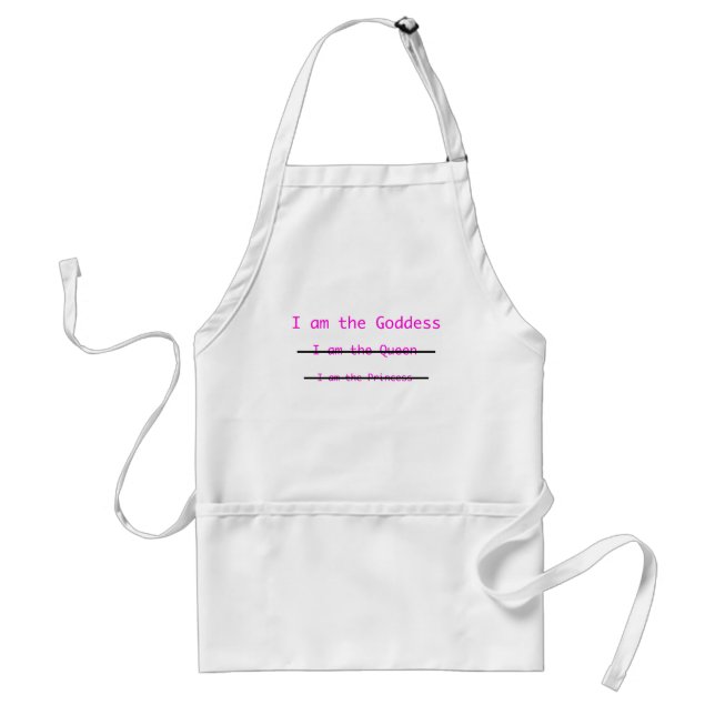 Goddess with lines standard apron (Front)