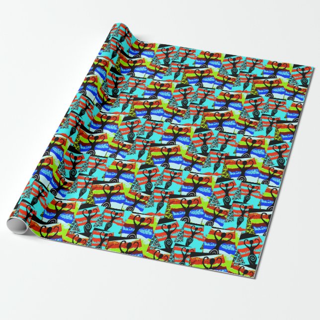 GODDESS WRAPPING WRAPPING PAPER (Unrolled)