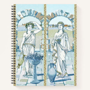 Goddesses of Water and Wine Notebook 