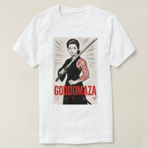 GODDOMAZA  KATANA GANGSTER   T-Shirt