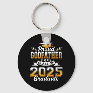 Godfather 2025 Graduation Proud Godfather Cl Of 20 Keychain