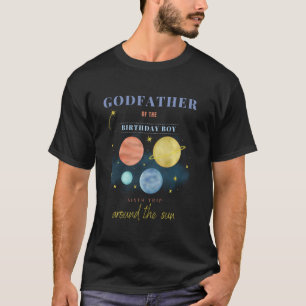 Godfather 6th Birthday Sixth Trip Around The Sun S T-Shirt