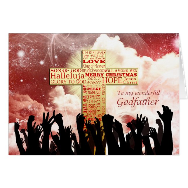 Godfather, a Christian cross Christmas (Front Horizontal)