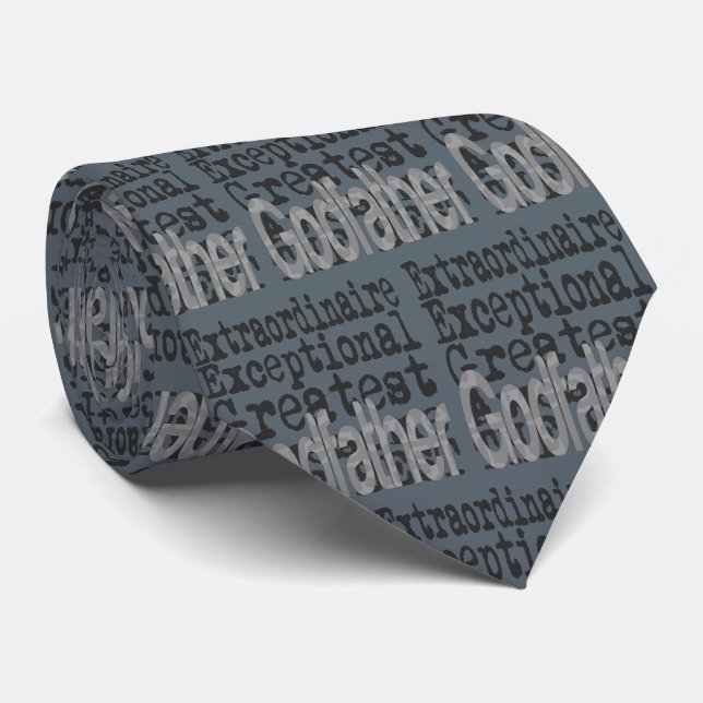 Godfather Extraordinaire Tie (Rolled)