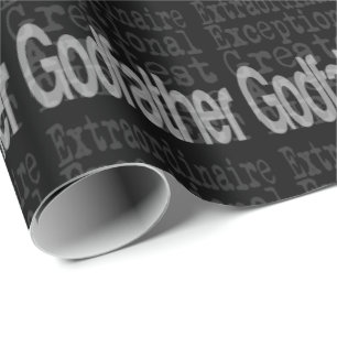 Godfather Extraordinaire Wrapping Paper