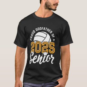 Godfather Of A Senior Volleyball Graduation Class  T-Shirt