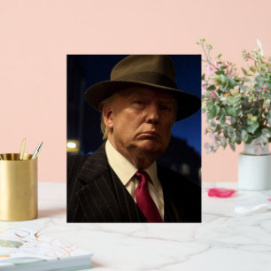Godfather of America Don J. Trump  Acrylic Sign