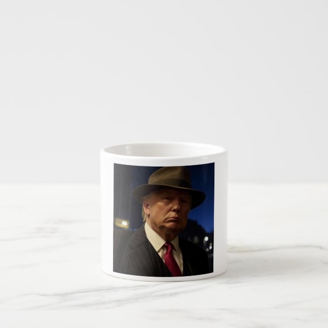 Godfather of America Don J. Trump  Espresso Cup (Front)
