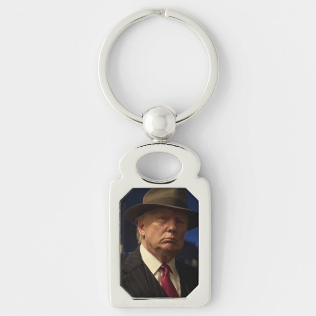 Godfather of America Don J. Trump  Keychain (Front)