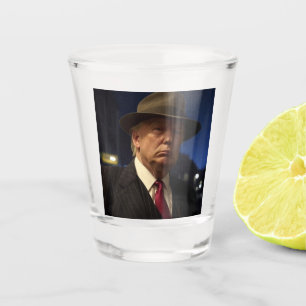 Godfather of America Don J. Trump  Shot Glass