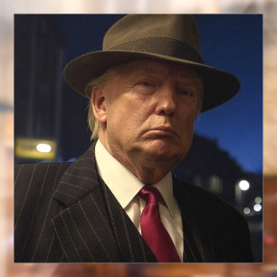Godfather of America Don J. Trump Window Cling