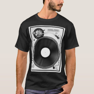 Godfather Turntables DJ  Vinyl Record Player Turnt T-Shirt