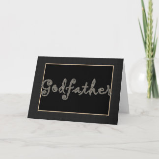 GODFATHER Wedding Invitation
