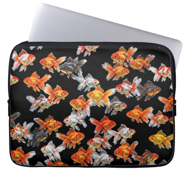 Godfish Parade Laptop Sleeve (Front)