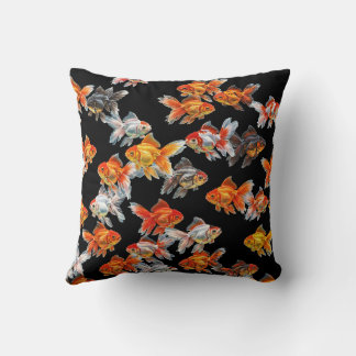 Godfish Parade Throw Pillow